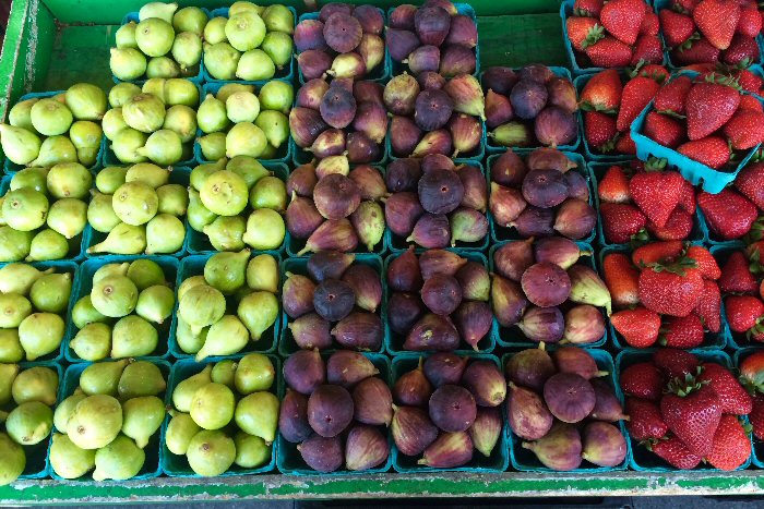 Figs and Strawberries